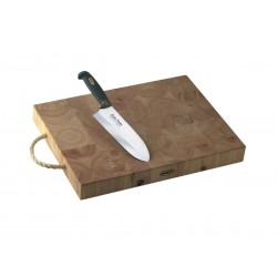 Tasseled chopping board with Marttiini Condor pesto knife