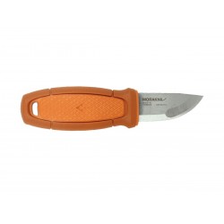 Morakniv Eldris burnt Orange, dobrze widoczny nóż survivalowy wyprodukowany w Szwecji