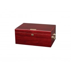 Quality Importers Tuscany cigar Humidor for 100-120 cigars, wooden table Humidor