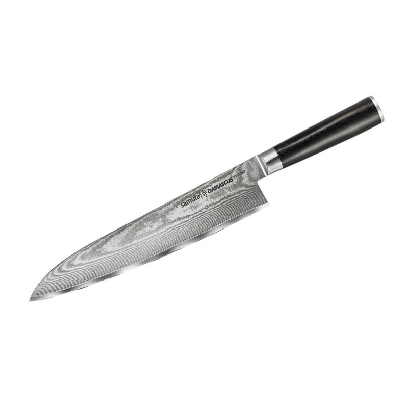 Coltello da cucina giapponese da chef Samura Damascus, cm.24