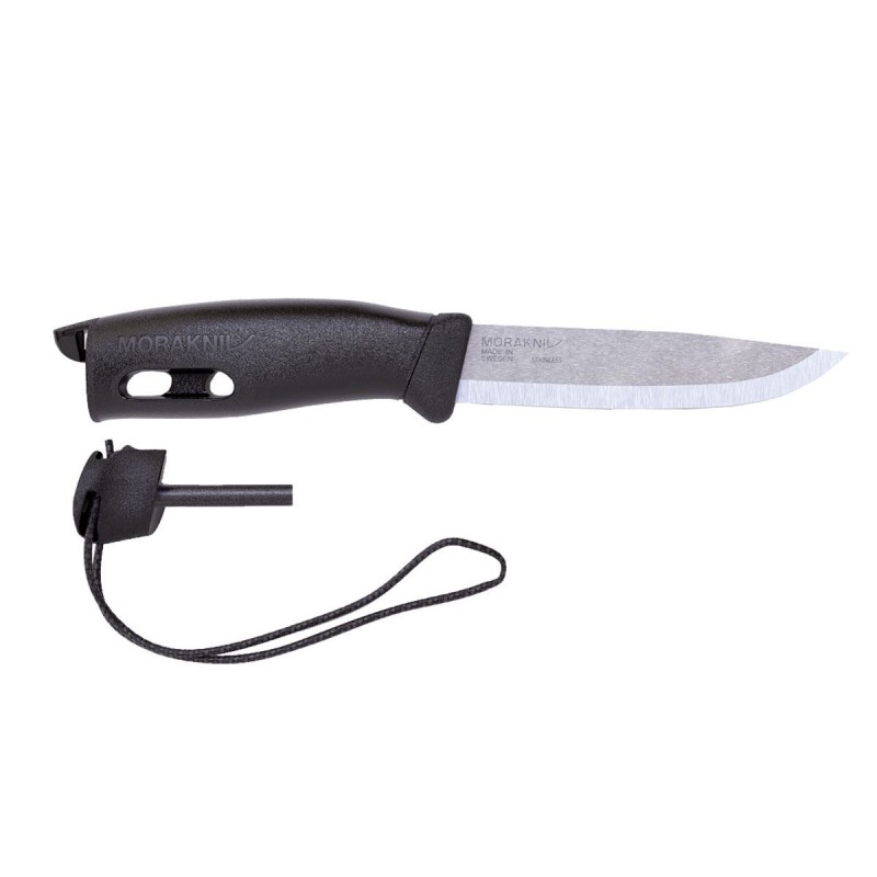 Morakniv Companion Spark black knife, made in sweden