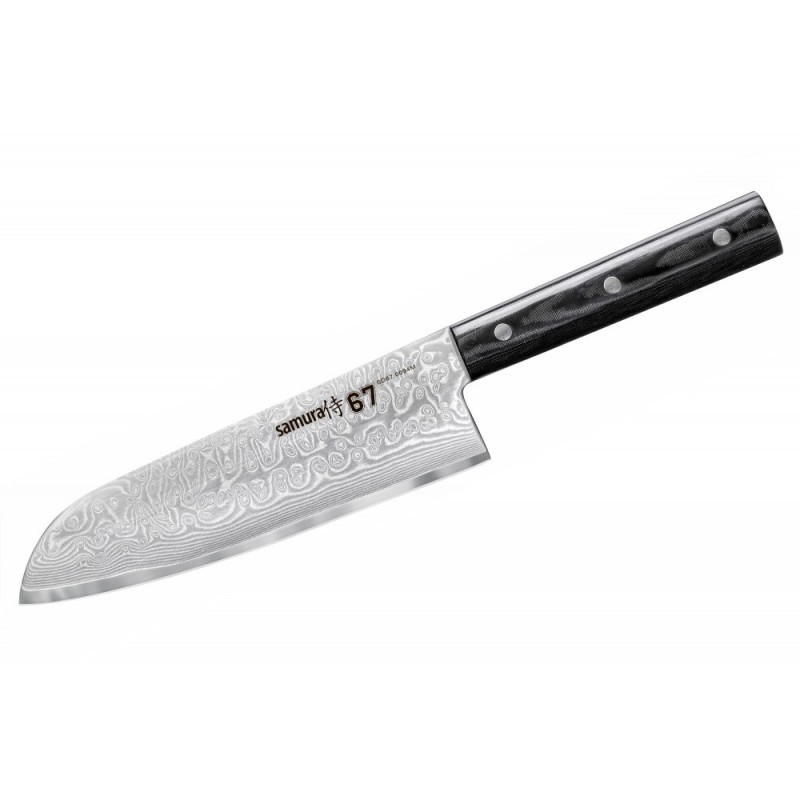 Samura 67 Damascus adamaszkowy nóż santoku 17,5 cm