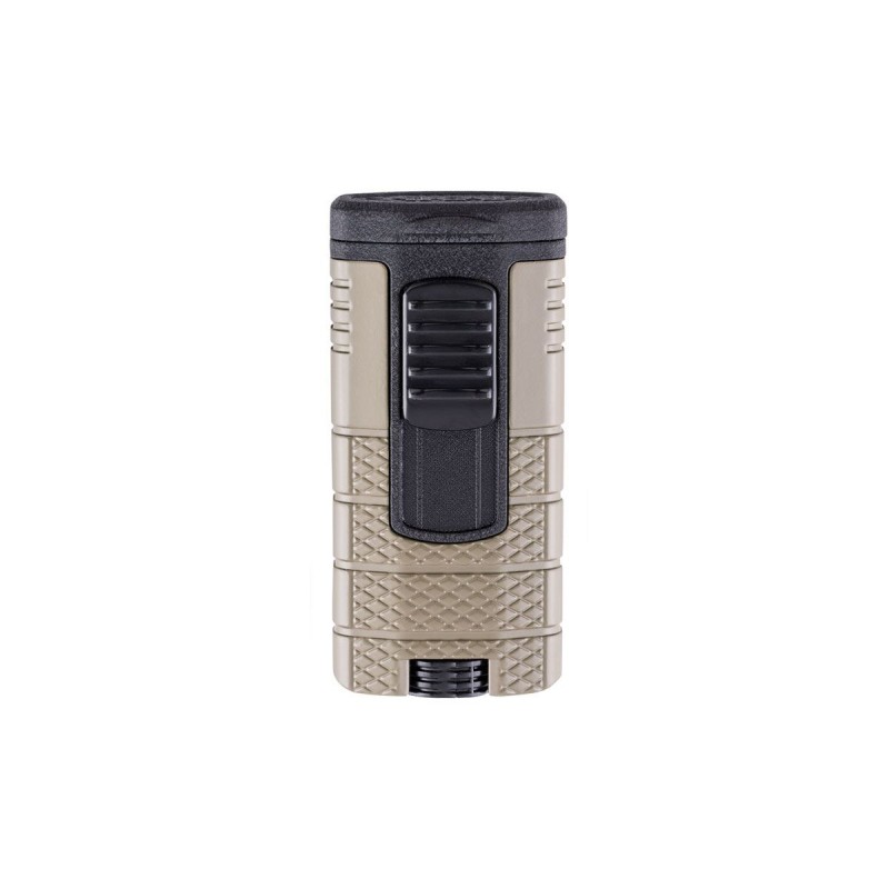 Briquet cigare modèle Xikar tactique triple couleur tan/noir