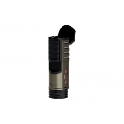 Cigar lighter Xikar Tactical 1 Single Gunmetal / Black