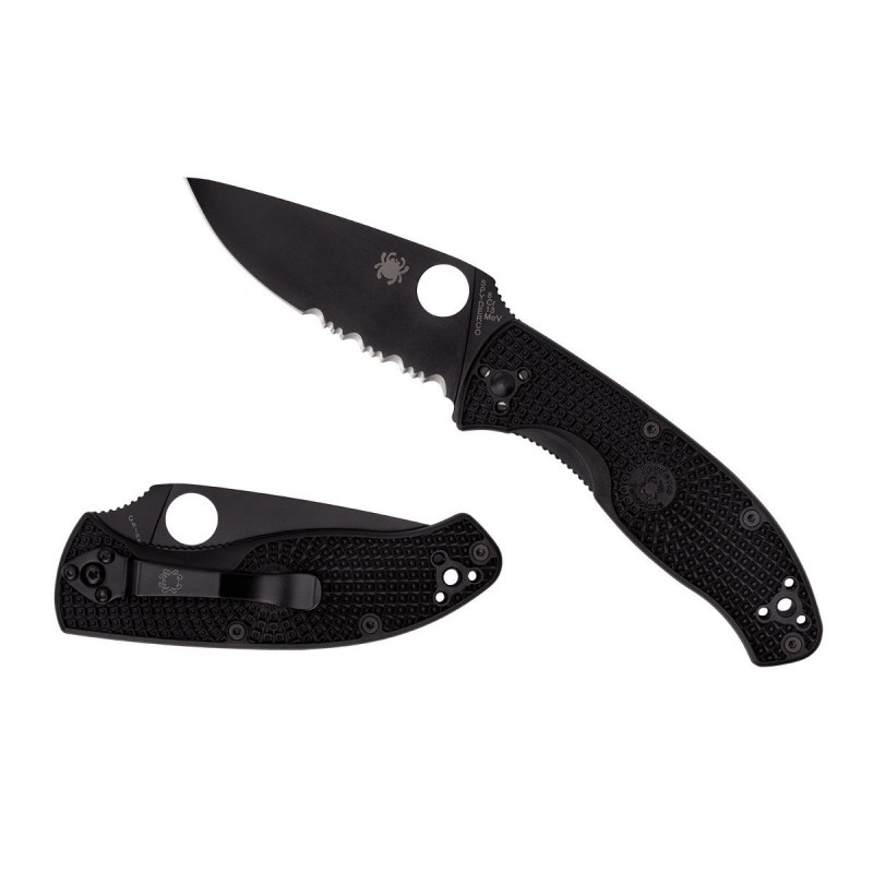 Spyderco Tenaciousfrn Black Blade Combo C122PSBBK