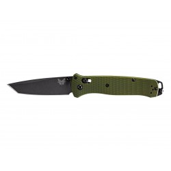 Benchmade Bailout 537GY-1 Green Tanto Plain