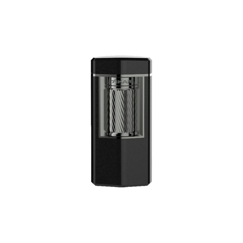 Cigar lighter Xikar Meridian soft flame black / gunmetal