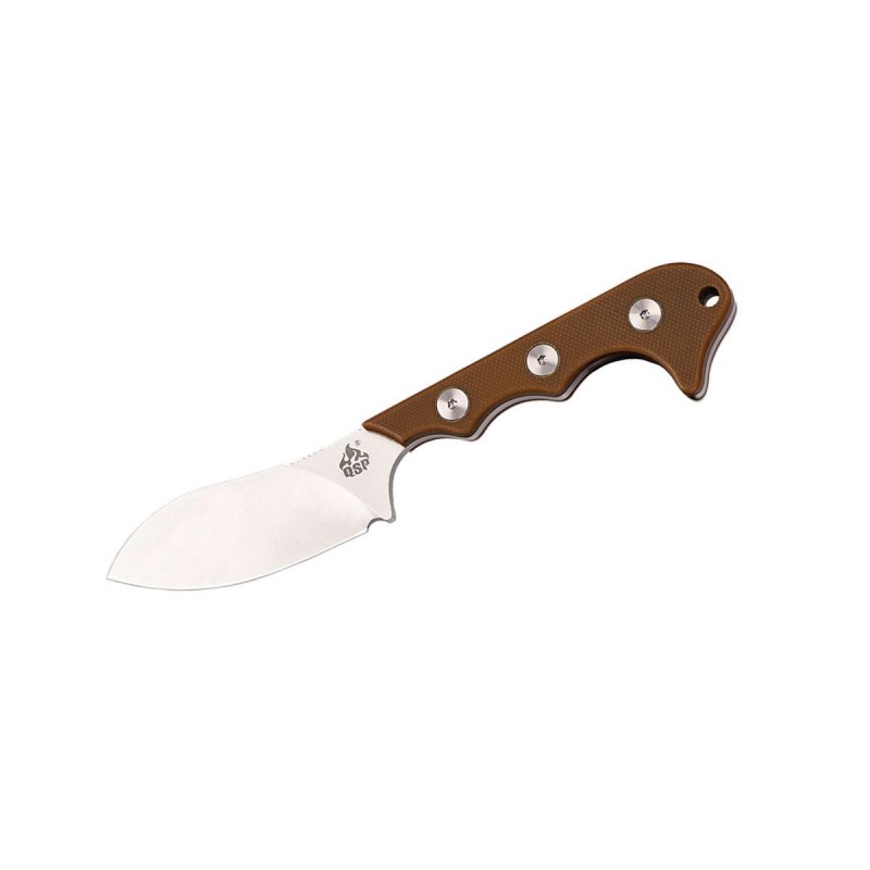 QSP Neckmuk QS125-B Brown / neck knife
