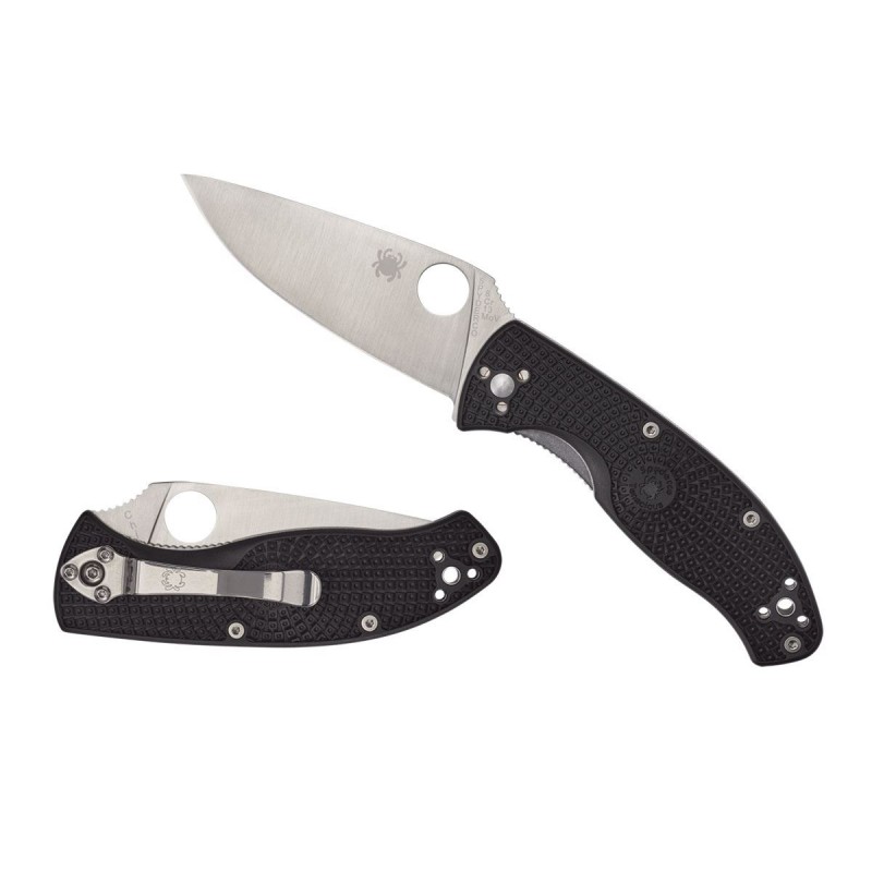 Spyderco Tenacious Frn Black PLAIN C122PBK