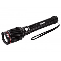 Waterproof Flashlight, NEBO Redline 6K Rechargeable 6000 Lumens LED (w / display)