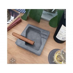 Les Fines Lames Ashtray for Cigars DYAD ANTHRACITE