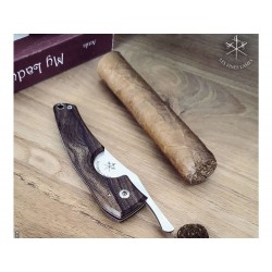 Les Fines Lames Le Petit Ziricote Wood Cigar Cutter