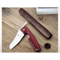Les Fines Lames Le Petit Padouk Wood Cigar Cutter