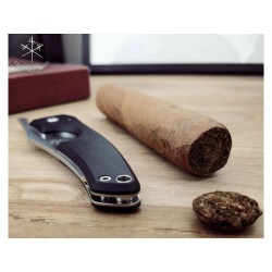 Les Fines Lames Le Petit Skylines-Havana Ebony Cigar Cutter