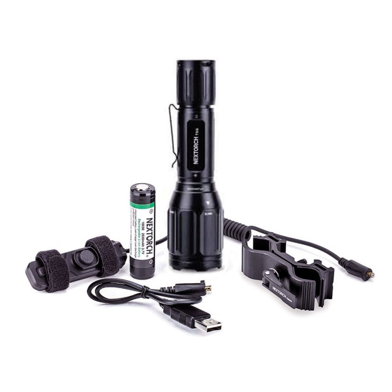 Nextorch Hunting Set T5G Led dual-light Ricaricabile (860 L WHITE- 170 L GREEN)