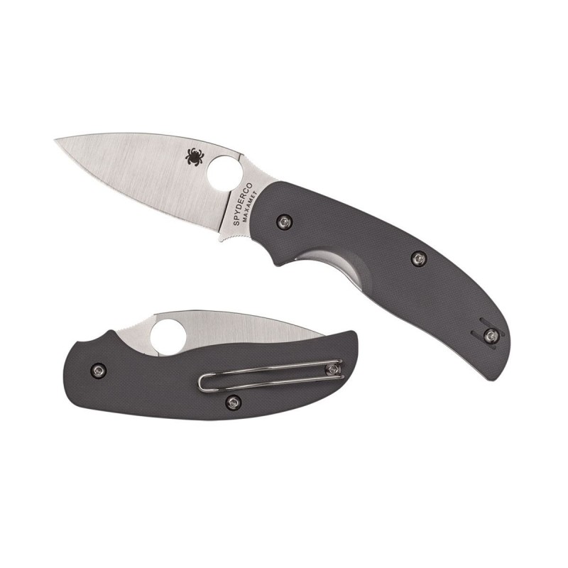 Spyderco Sage 1 Cool Gray G-10 Maxamet C123GPGY