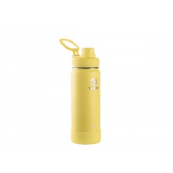 Takeya thermal bottle, model Actives Insulated Bottle 18oz / 530ml Canary