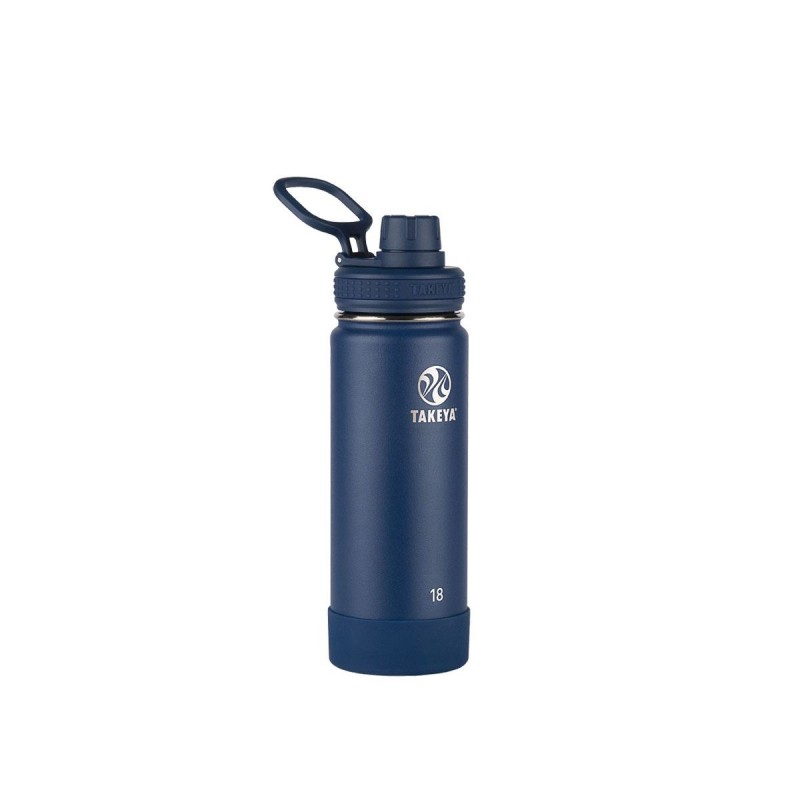 Takeya Thermoflasche, Modell Actives Insulated Bottle 530 ml Midnight