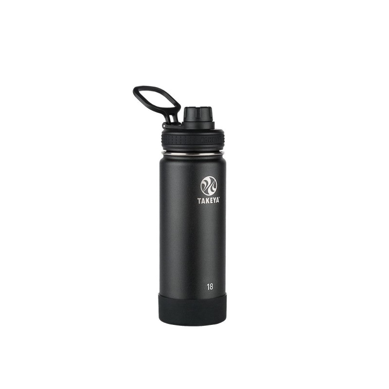 Takeya Thermoflasche, Modell Actives Insulated Bottle 530 ml Onyx