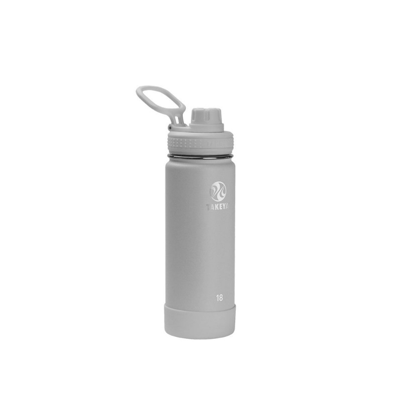 Takeya thermal bottle, model Actives Insulated Bottle 18oz / 530ml Pebble