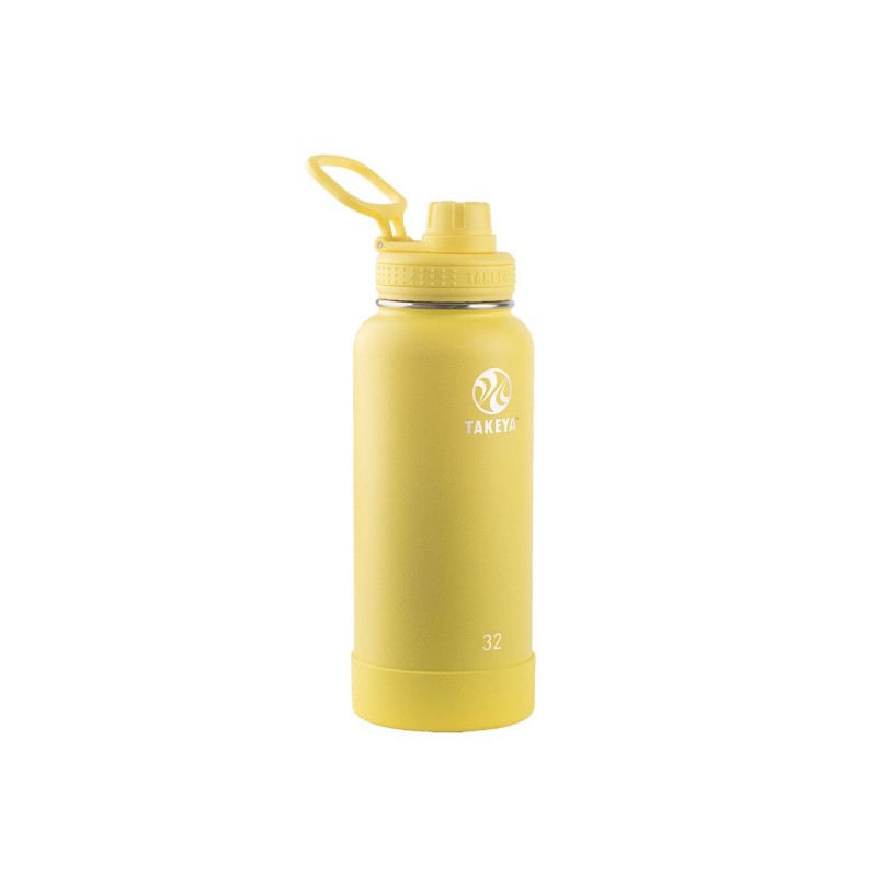 Takeya Actives Insulated Bottle 32oz / 950ml Canary