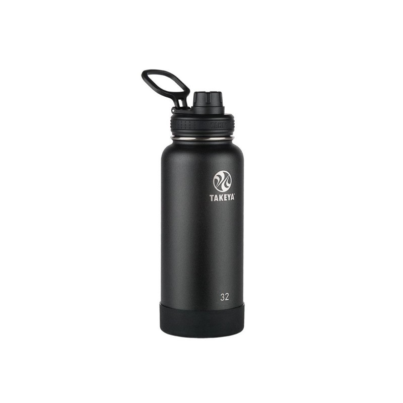 Takeya Actives Insulated Bottle 32oz / 950ml Onyx