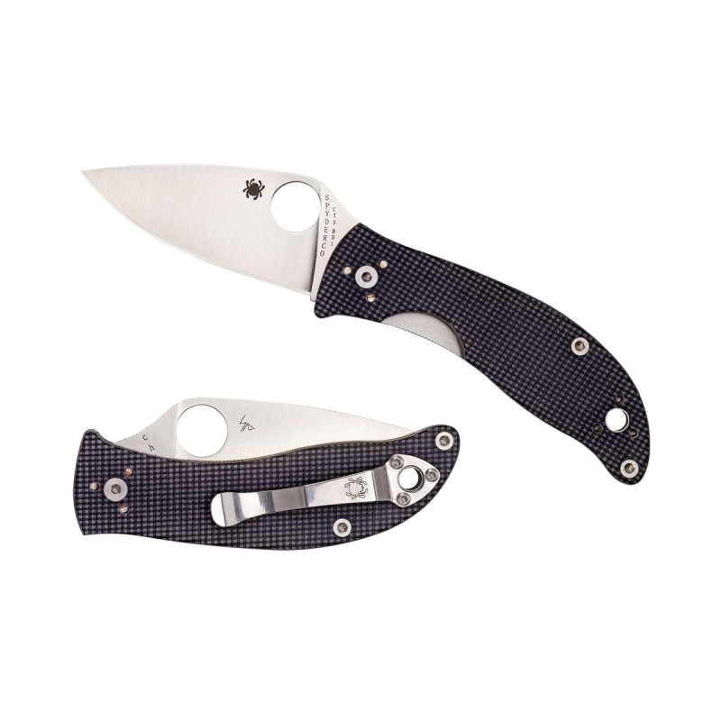 Spyderco Alcyone G-10 Grey C222GPGY