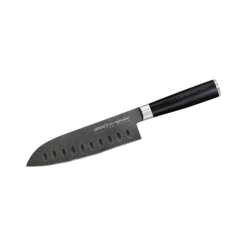 Samura MO-V Stonewash Santoku cm.18
