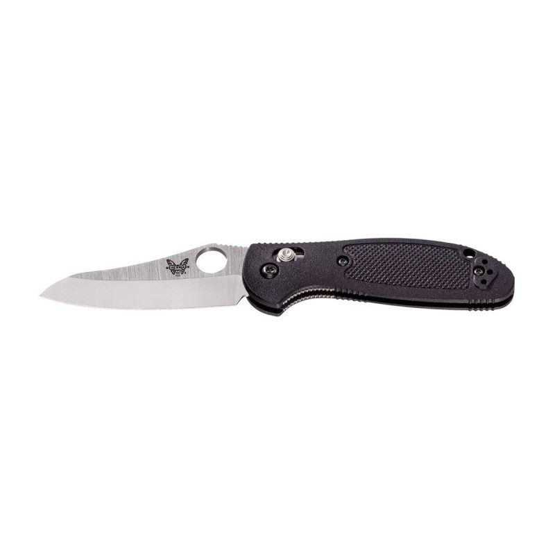 Benchmade Mini Griptilian 555-S30V Sheepsfoot Black Satin Blade