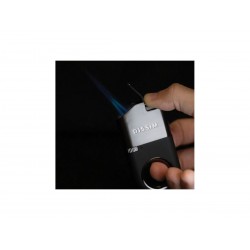 Dissim Cigarette lighter with inverted flame (double flame windproof torch)