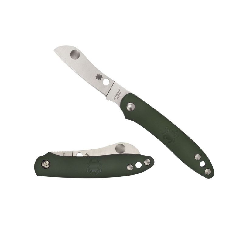 Spyderco Roadie Frn Olive Green C189PGR