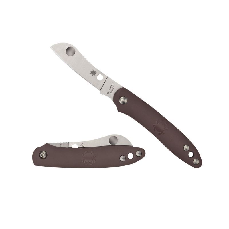 Spyderco Roadie Frn Brown Coyote C189PBN