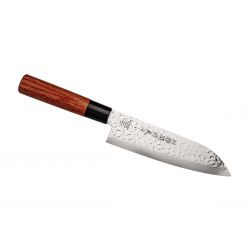 Tsubazo, Japanese Santoku kitchen knife cm. 17.6