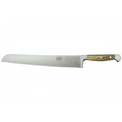 Couteau à pain Güde Alpha Olive 32 cm, couteau de cuisine.