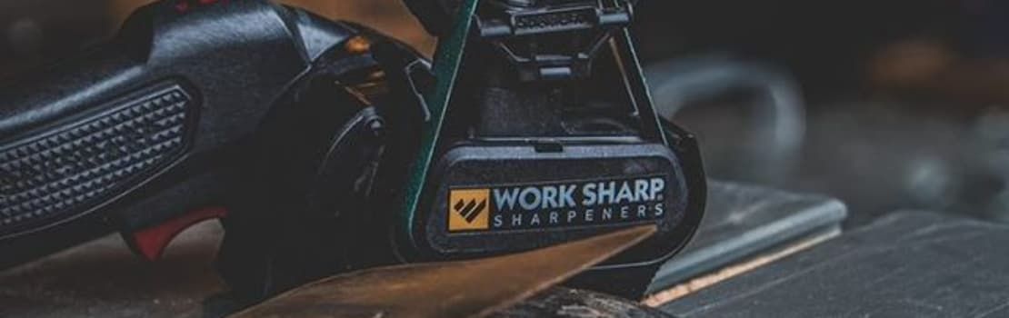 Work Sharp professional knife sharpener, made in the USA