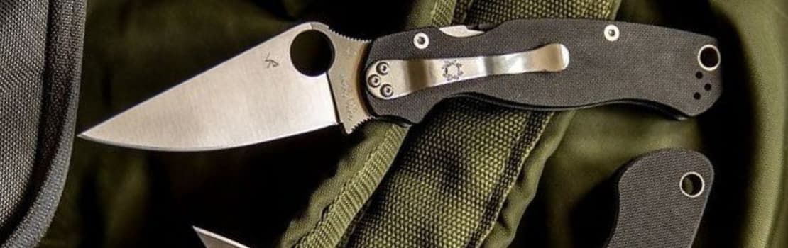 Spyderco Paramilitary 2, the Spyderco military knife made in the U.s.a