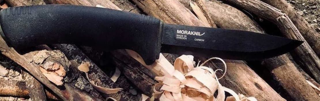 Morakniv Bushcraft, resistant and robust survival knife