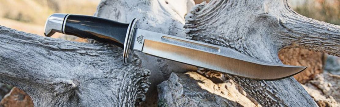 Buck 120 Messer, das Made in Usa Jagdmesser mit fester Klinge