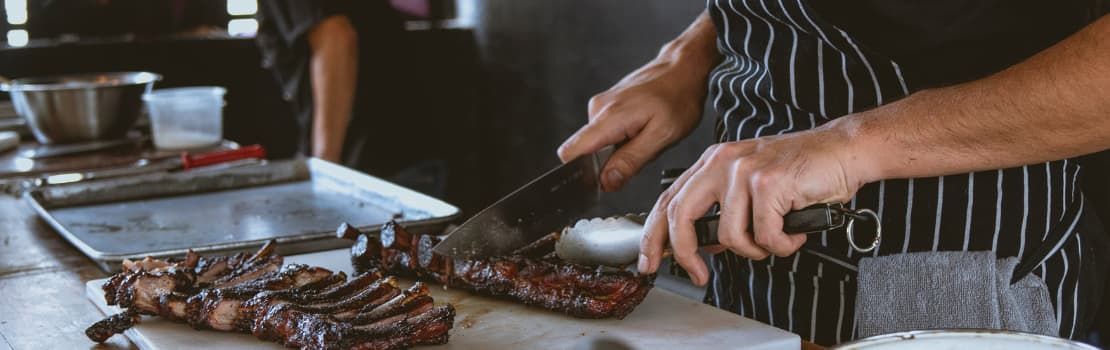 Couteaux de boucher professionnels pour la transformation de la viande