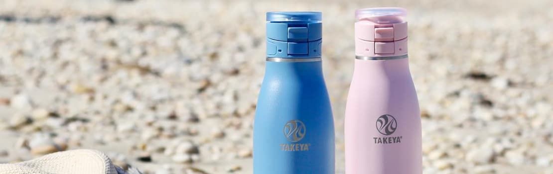 Personalized thermal bottle in different colors and sizes.