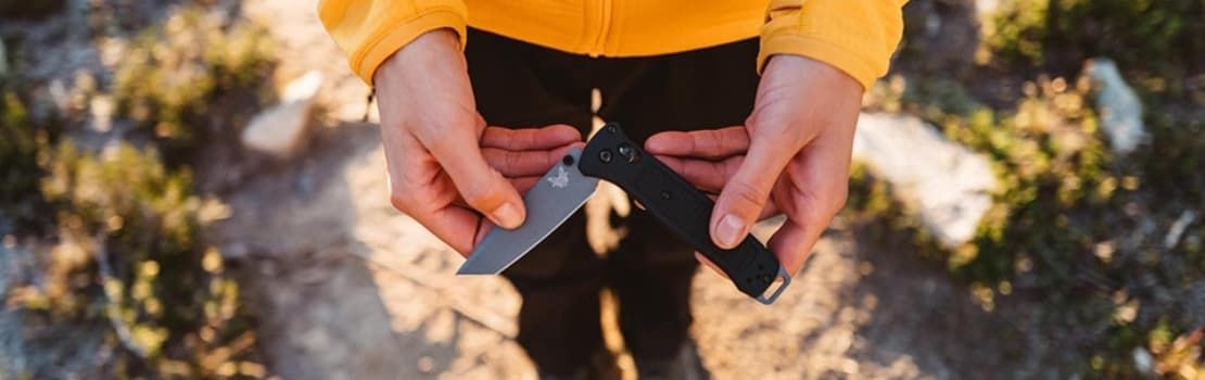The Benchmade Bailout folding and tactical knife