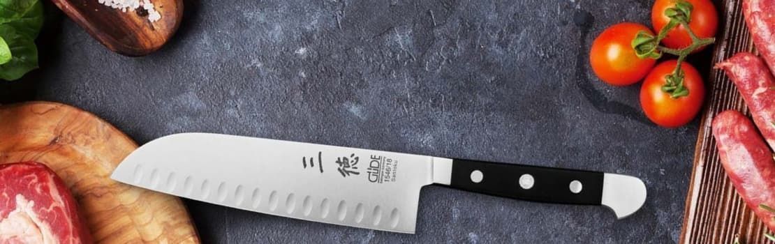 Niemieckie noże kuchenne Güde Alpha.