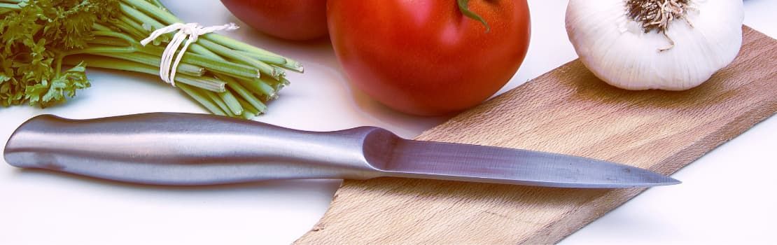 Paring knife, normal or curved version, compare all our kitchen knives